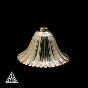 Baldachýn mosaz, motiv listů 100 × 55 mm