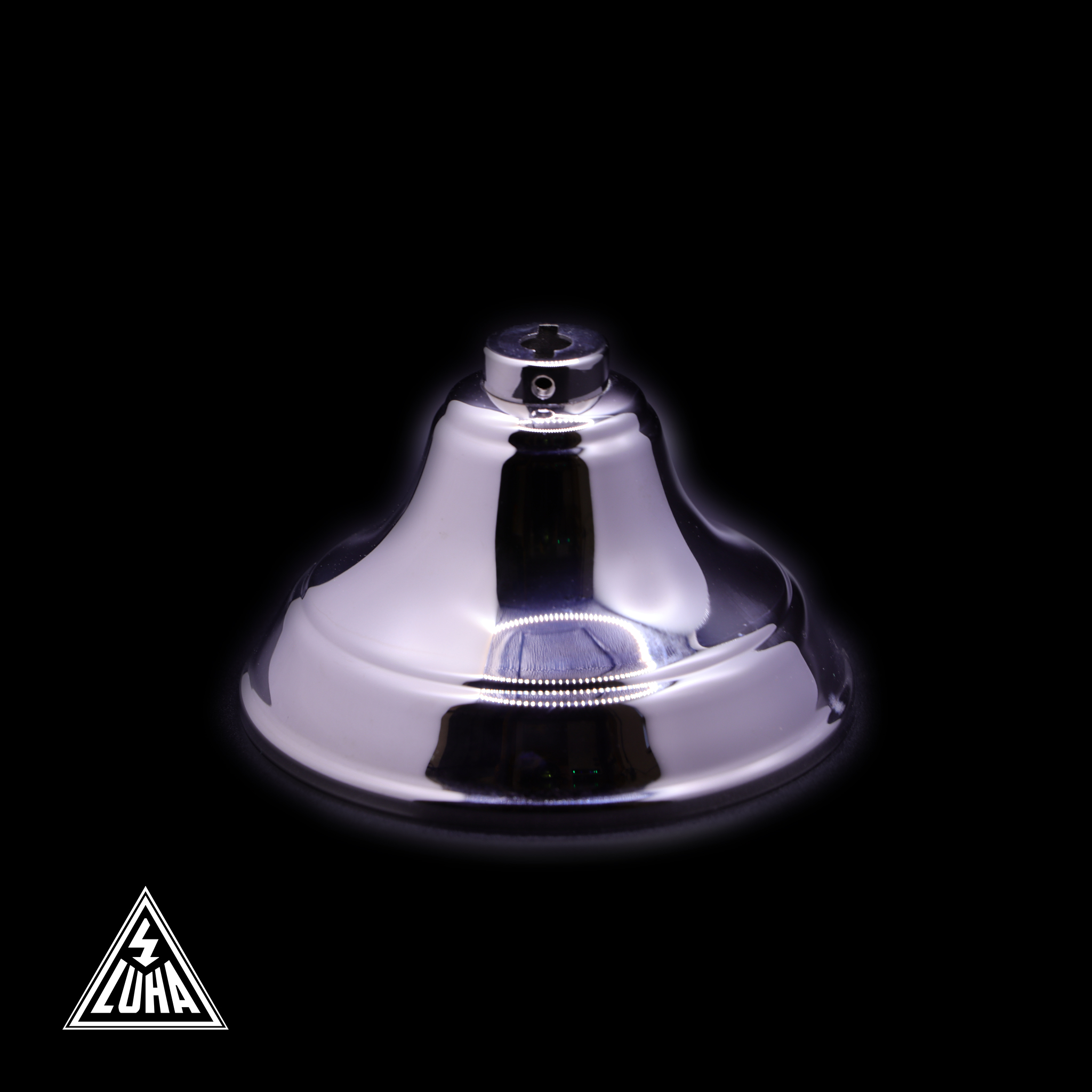 Baldachýn v niklovém provedení s aretačním otvorem 110 × 55 mm