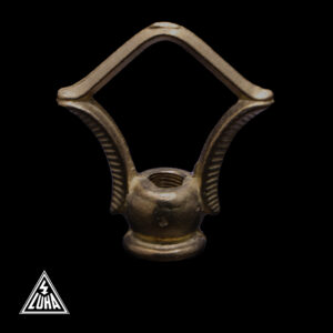 Závěsný kroužek M10 – dekorativní – v mosazném provedení